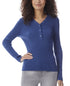 Womens Y Neck Pull Over Top